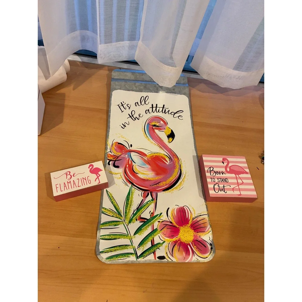 N/A vibrant flamingo